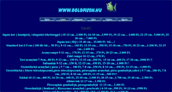 Desktop Screenshot of goldfisch.hu